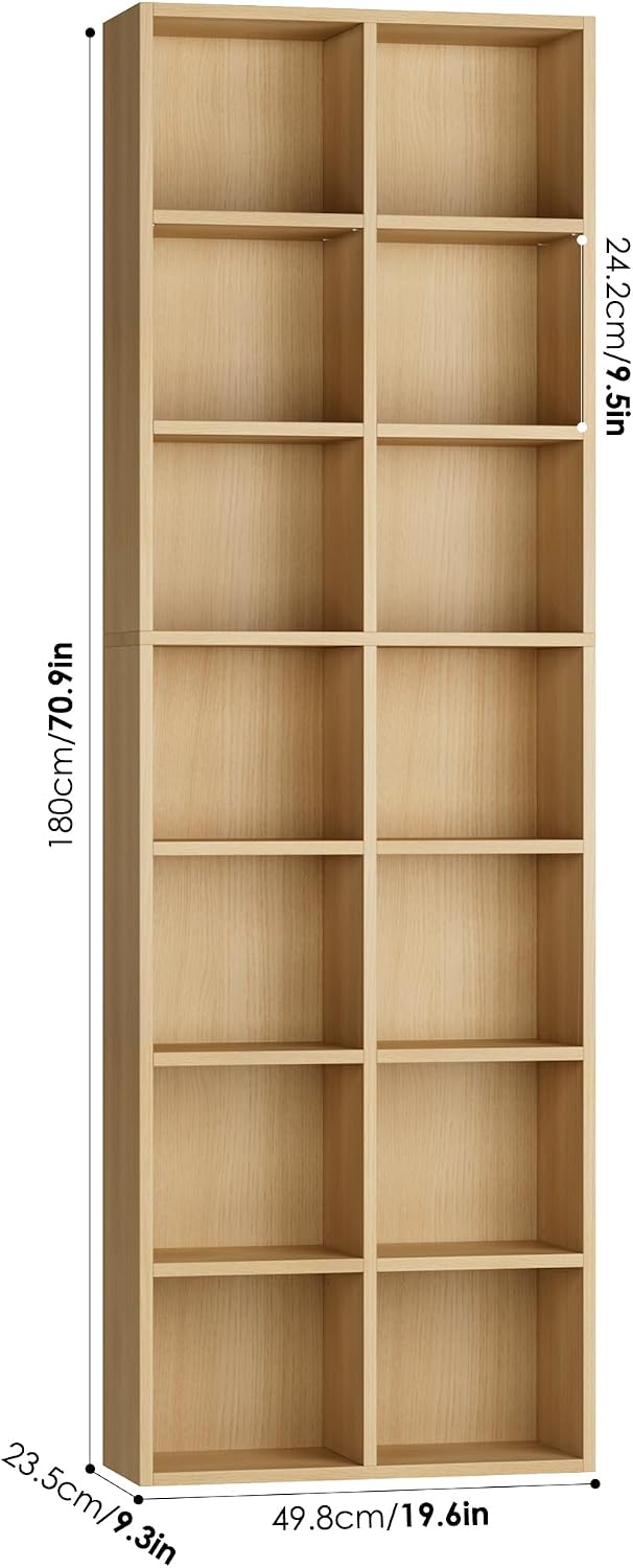 Double Wide Bookshelf