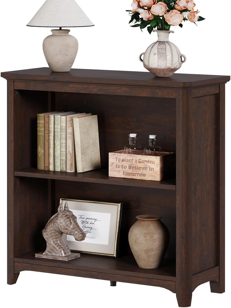 Compact Wooden Bookshelf