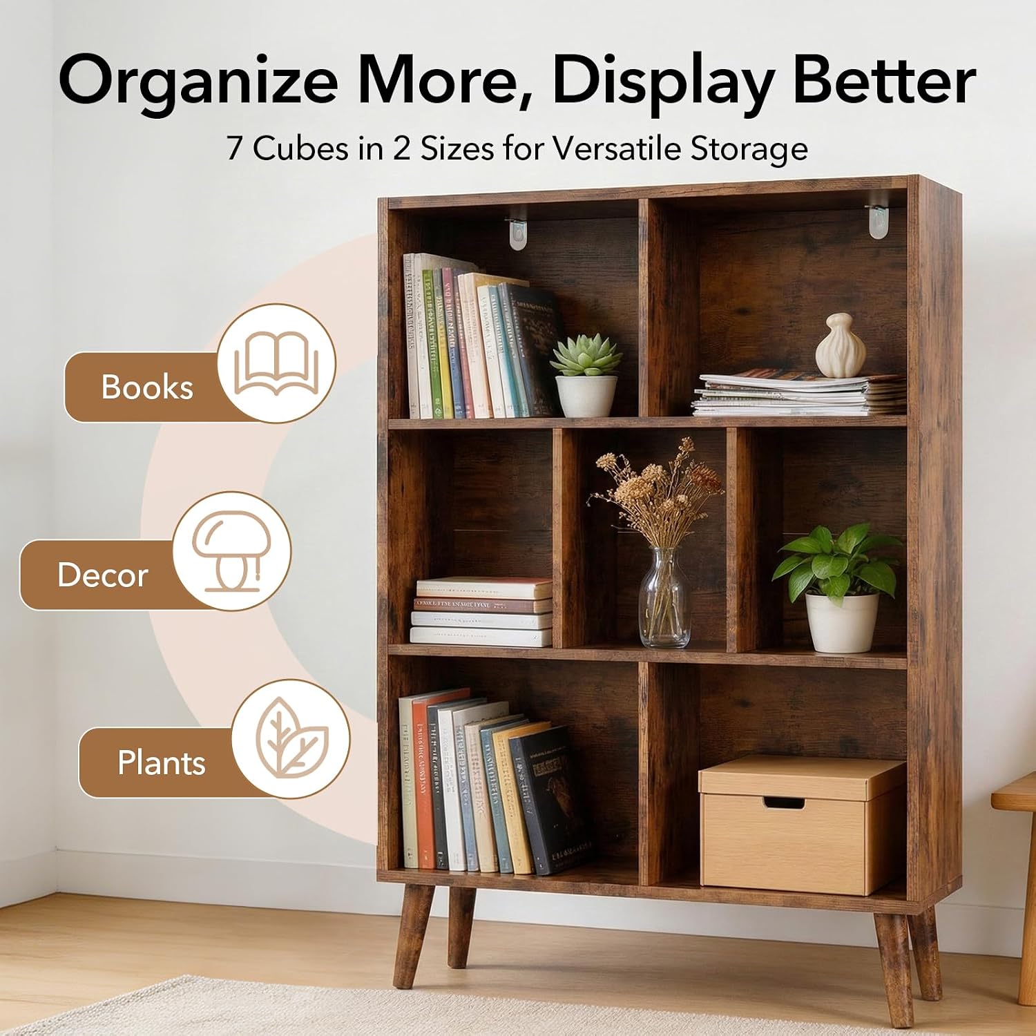 Cube Storage Bookshelf