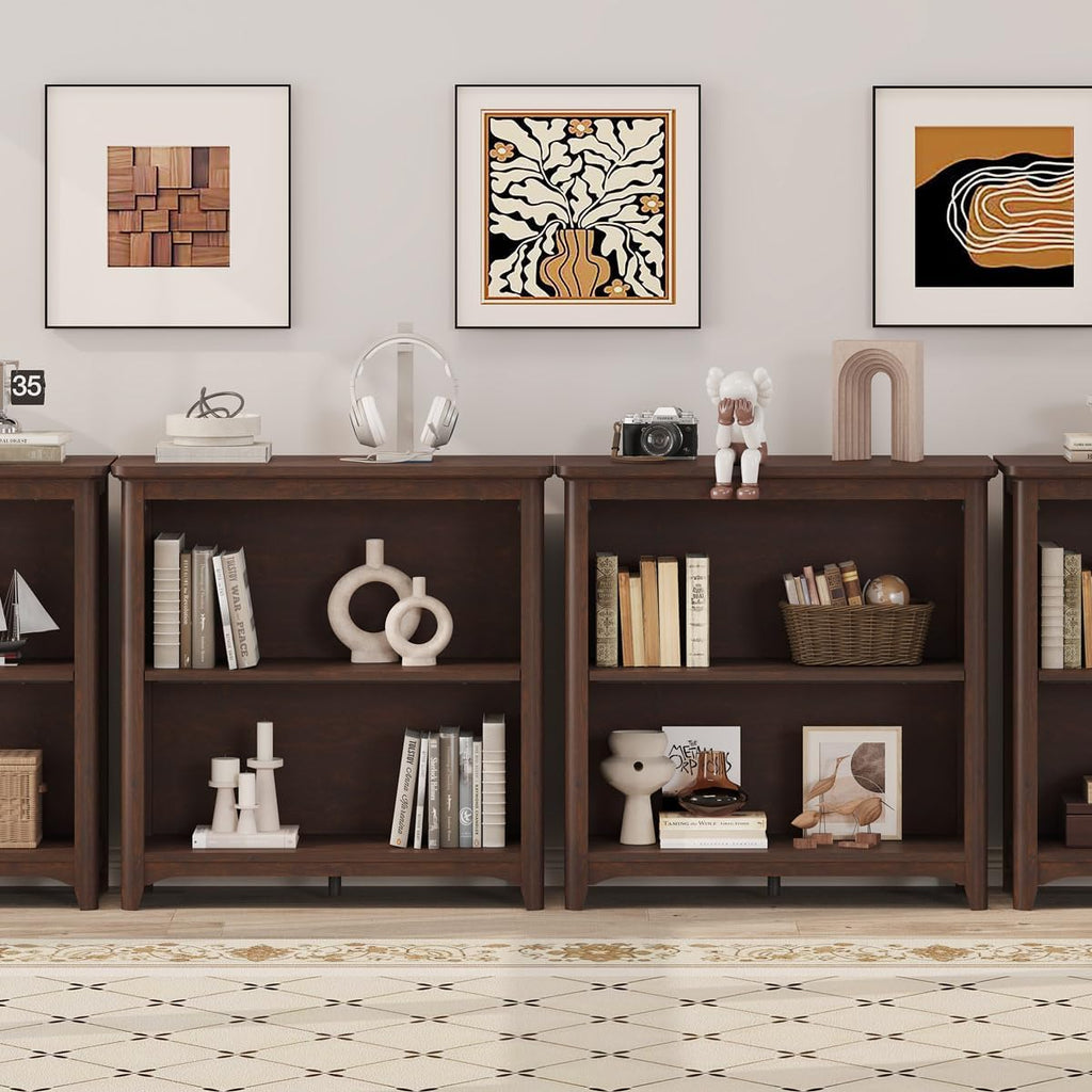 Compact Wooden Bookshelf