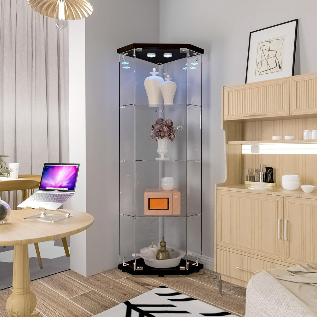 Corner Glass Display Cabinet
