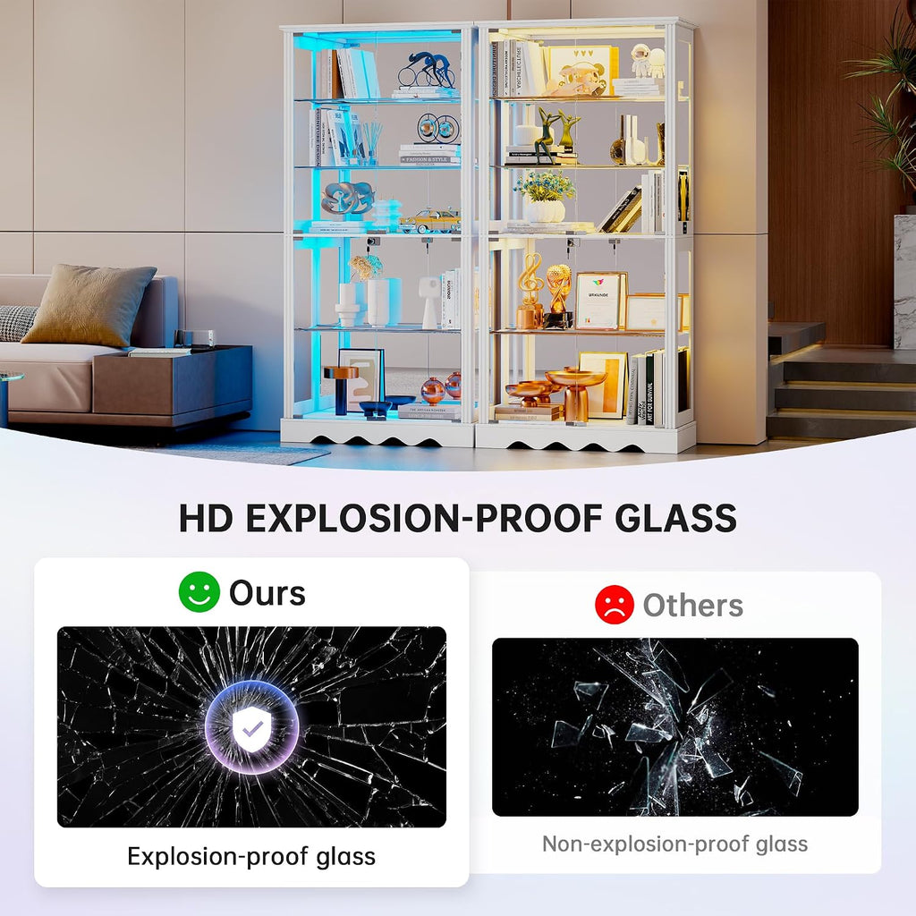 Dystler Tall Glass Display Cabinet