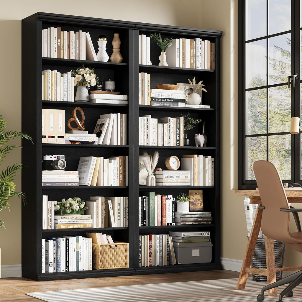 Rresyet 6-Tier Tall Bookshelf