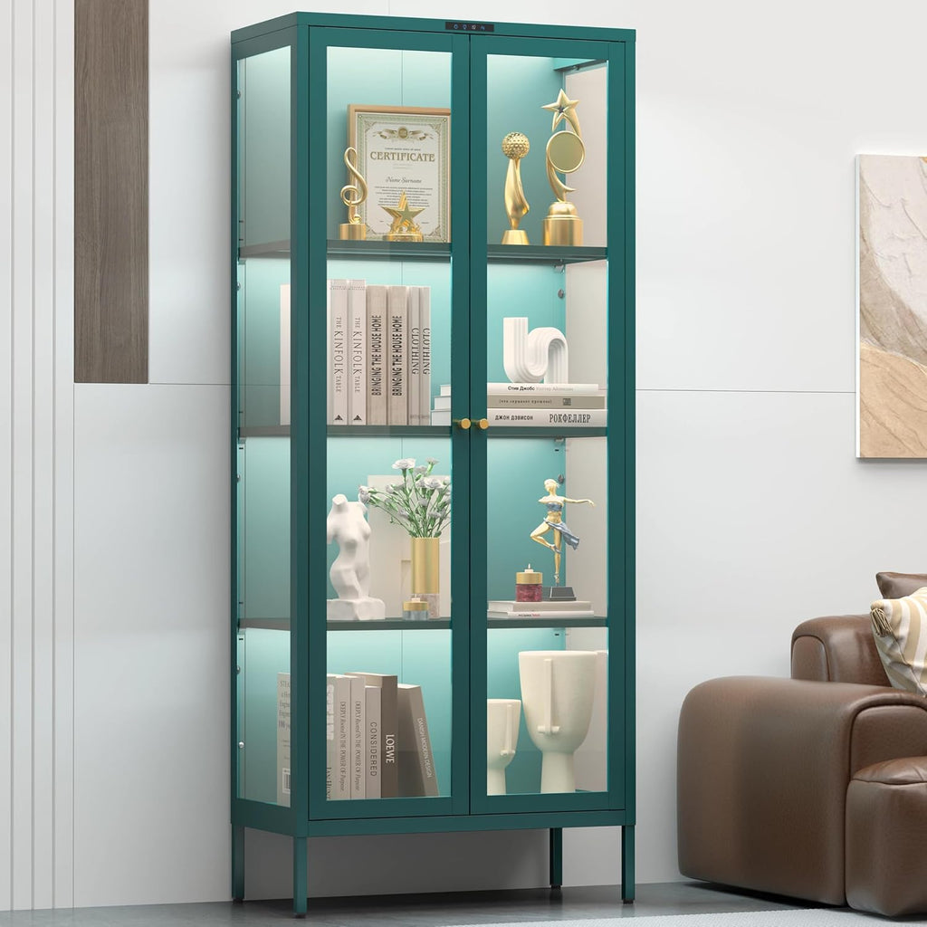 UNICOLY Glass Display Cabinet