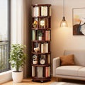 Solid Wood Rotating Bookshelf