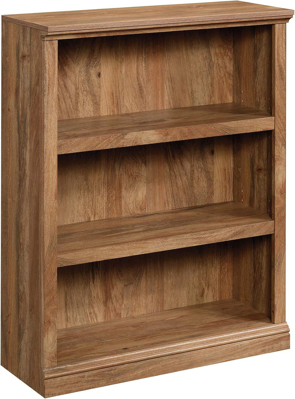 Sauder 3-Shelf Oak Bookcase