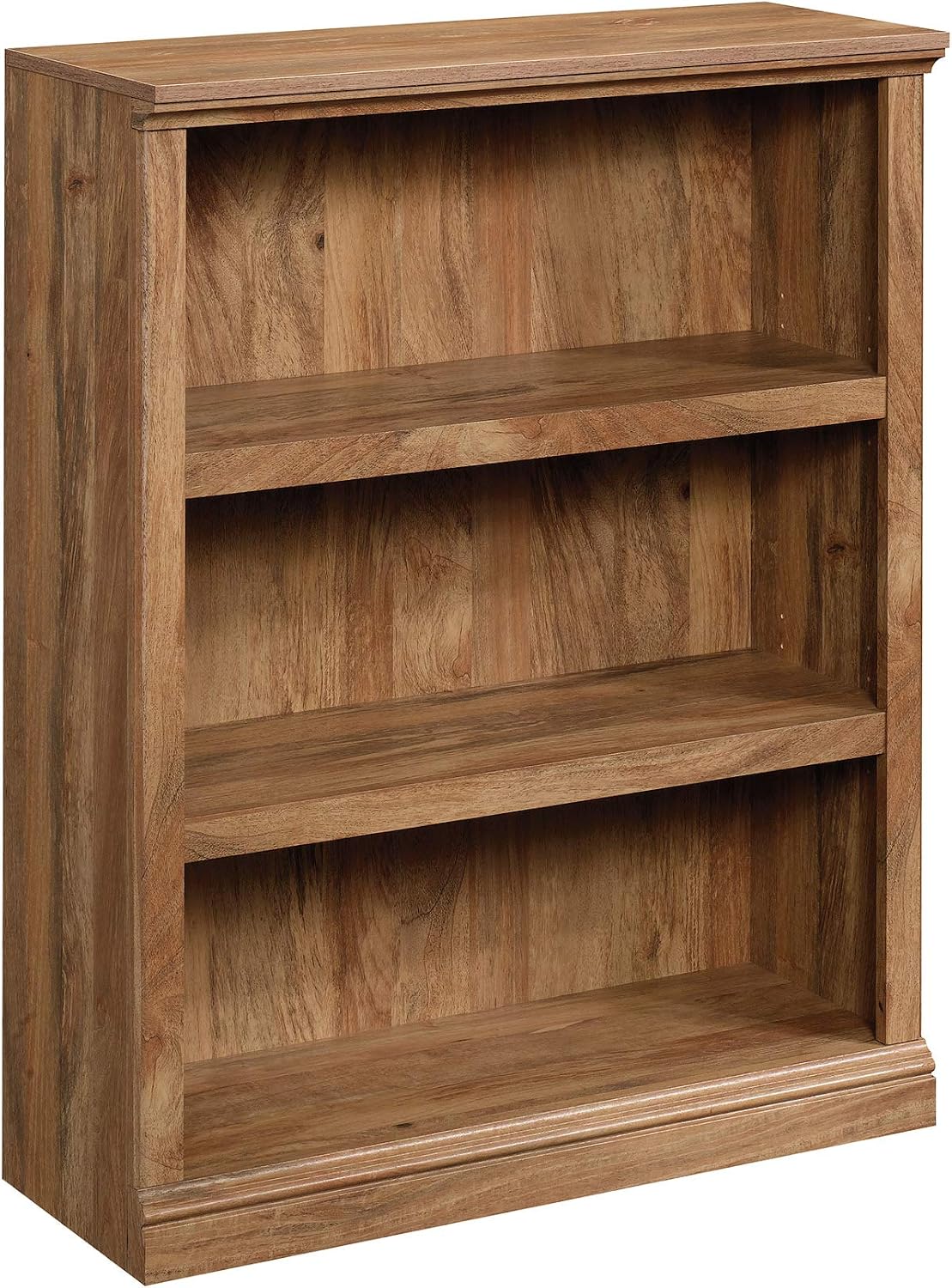 Sauder 3-Shelf Oak Bookcase