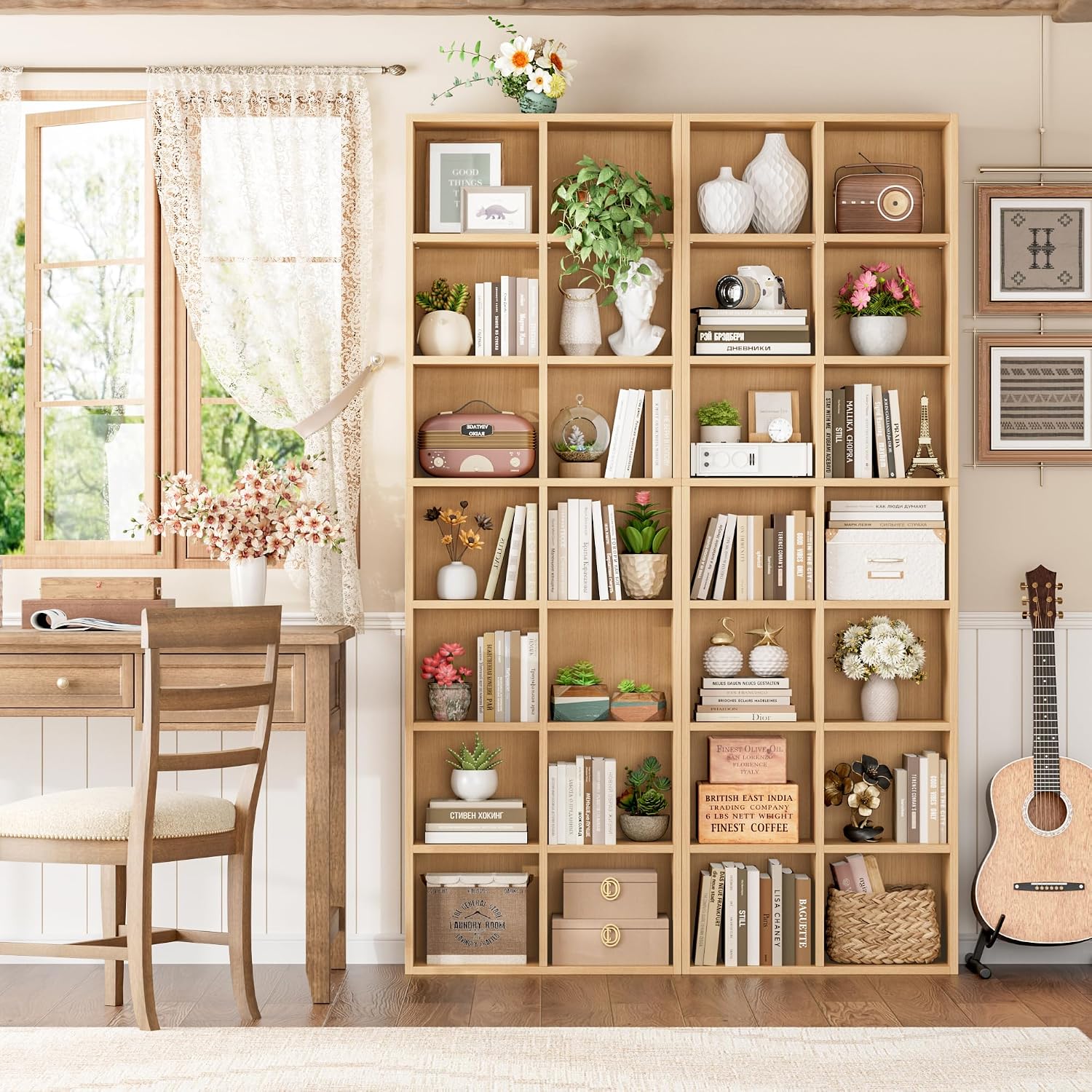 Double Wide Bookshelf